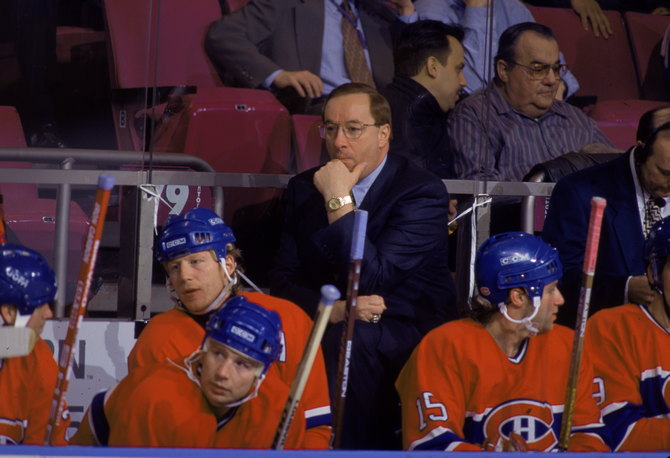 Demers Behind The Bench