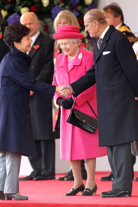 South Korean President Attends The Ceremonial Welcome In London